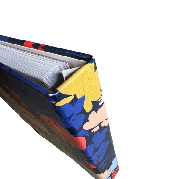 Kate Spade Address Book Favorite People Leatherette Navy Spring Floral A-Z Tabs - Picture 4 of 9